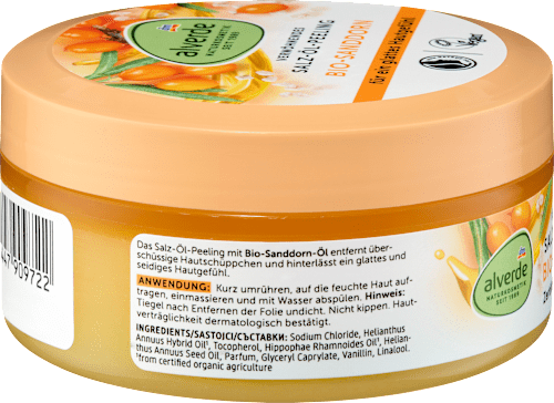 Scrub corpo all'olivello spinoso bio alverde