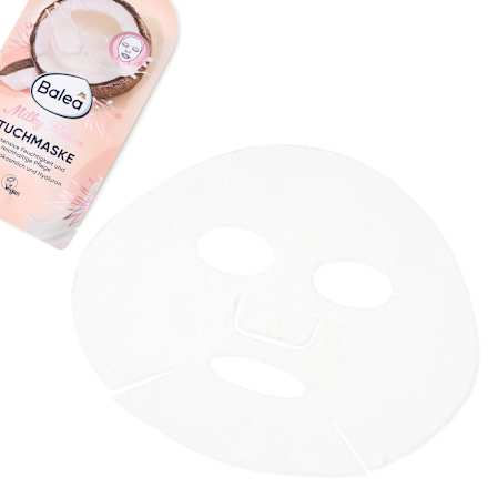 Textilná pleťová maska Milky Kokos Balea