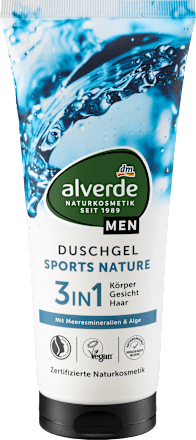 Gel za tuširanje Sports Nature 3u1 alverde NATURKOSMETIK MEN