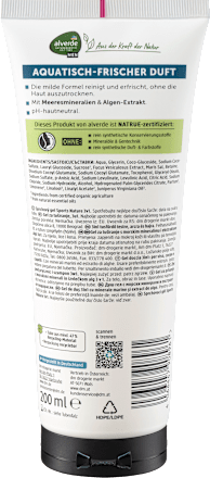 SPORTS NATURE 3u1 gel za tuširanje alverde NATURKOSMETIK MEN