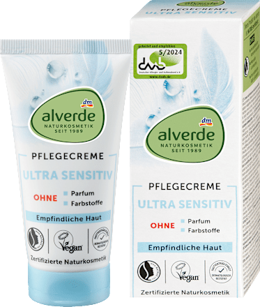 Crema viso idratante ULTRA SENSITIVE alverde