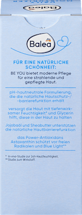 Hidratáló nappali arckrém, Be You Balea