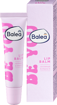 Ajakbalzsam, Be You, kókuszolajjal és E-vitaminnal Balea