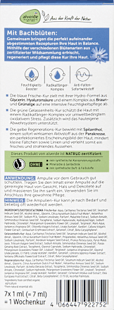 Ampullen 7-Tage-Kur mit Bachblüten alverde NATURKOSMETIK