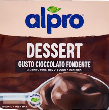 Dessert al cioccolato fondente alpro