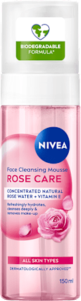 Почистваща пяна за лице Rose Care NIVEA
