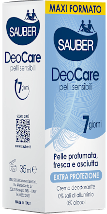 Deodorante in crema DeoCare pelli sensibili  SAUBER