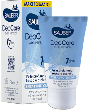 Deodorante in crema DeoCare pelli sensibili  SAUBER