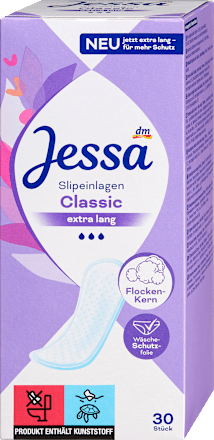 Tisztasági betét, Classic Extra hosszú Jessa