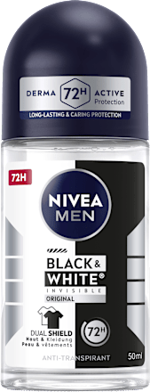 Deo Roll-On Black & White NIVEA MEN