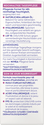 Gesichtscreme LSF15 reichhaltig NIVEA