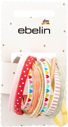 Haargummi Mix bunt ebelin