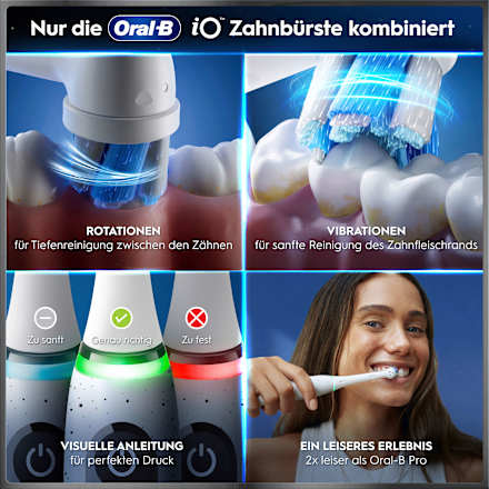 Elektrische Zahnbürste iO Series 10 Stardust White Oral-B