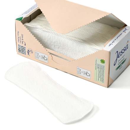 Slipové vložky nature Cotton normal Lang Jessa