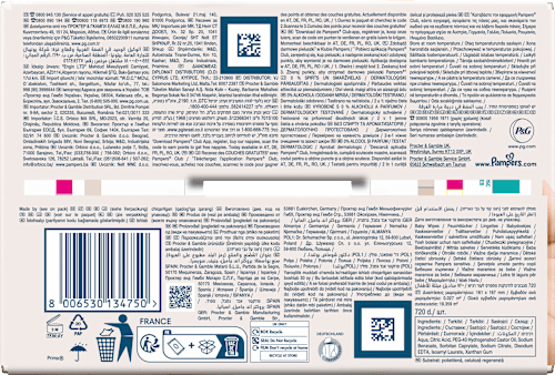 Feuchttücher Sensitive (9x80 Stk.) Pampers