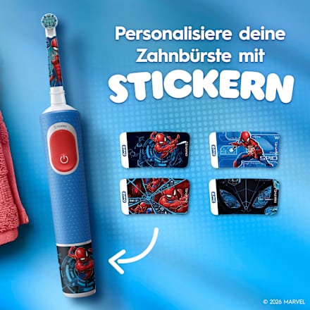 Elektrische Zahnbürste Vitality Pro Kids 3+ Spiderman Oral-B
