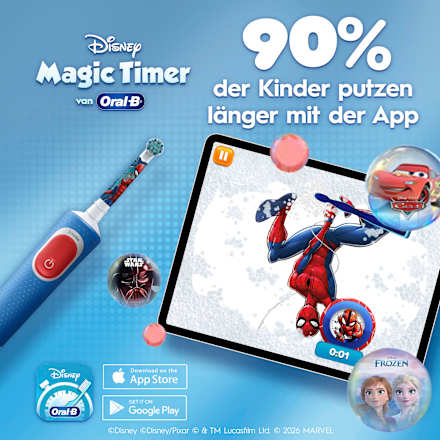 Elektrische Zahnbürste Vitality Pro Kids 3+ Spiderman Oral-B