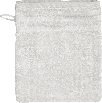 Waschlappen weiß Frottee ebelin