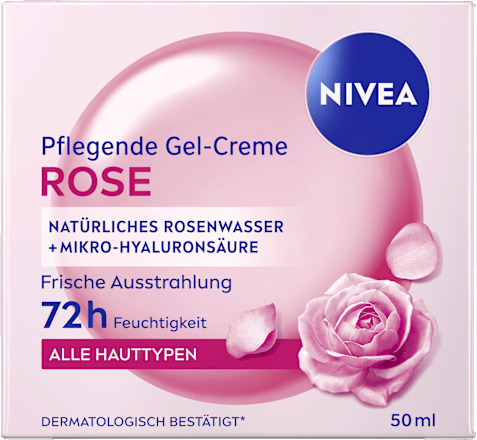 Gesichtscreme Gel-Creme pflegend Rose Touch  NIVEA