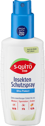 Insektenschutzspray Ultra Protect S-QUiTO free