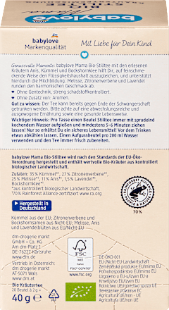 Stilltee Kräutermischung (20 Beutel) babylove Mama