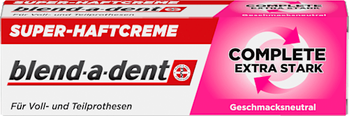 Haftcreme Complete geschmacksneutral blend-a-dent