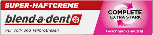 Haftcreme Complete geschmacksneutral blend-a-dent