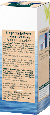 Badeöl Tiefenentspannung Kneipp