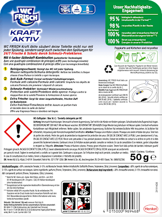 WC-Stein Kraft Aktiv Lemon WC-Frisch