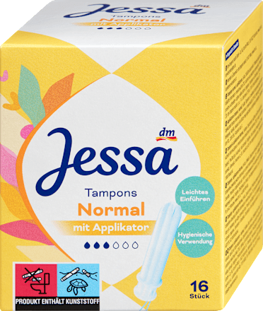tampony normal s aplikátorem Jessa