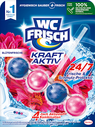 WC-Stein Kraft Aktiv Blütenfrische WC-Frisch
