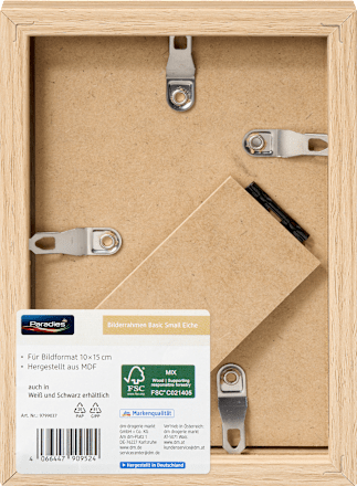 Ramka na zdjęcie Basic Small 10x15 cm, kolor dębu Paradies