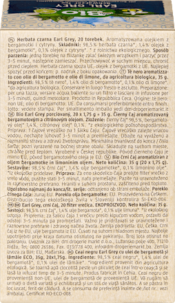 Earl Grey crni čaj, 20 vrećica dmBio