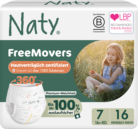 Baby Pants Gr. 7 (16+ kg) Naty