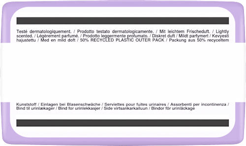 discreet Einlagen Inkontinenz Normal always