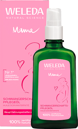 Tehotenský ošetrujúci olej na strie Mama WELEDA Mama
