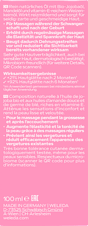 Pflegeöl Mama Schwangerschaft WELEDA Mama