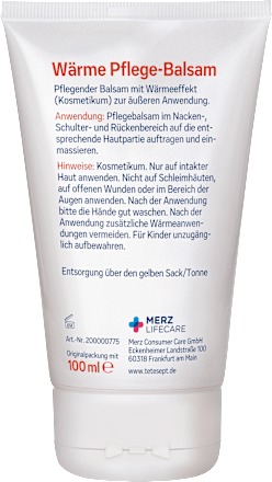 Muskel Wärme Pflegebalsam tetesept