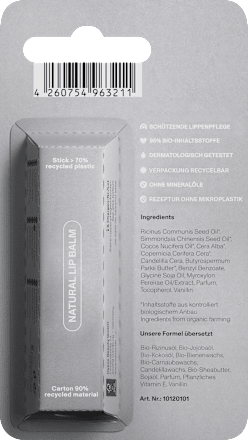 Lippenpflege Vanille oyess