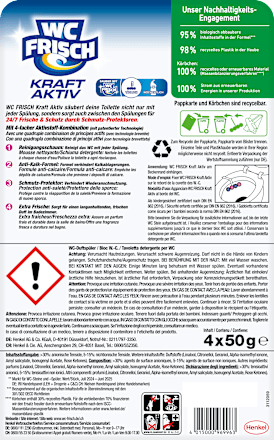 WC-Stein Kraft Aktiv Blütenfrische WC-Frisch