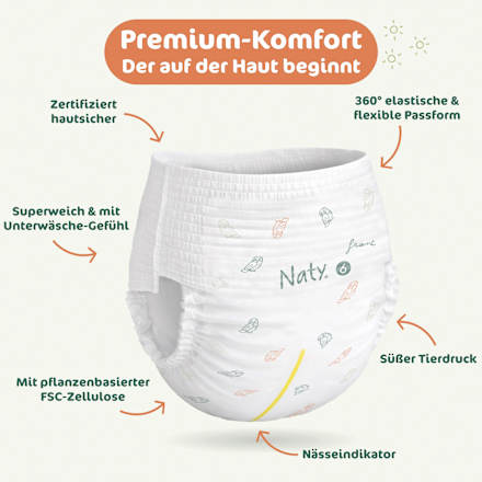 Baby Pants Gr. 6 (14-20 kg) Naty