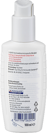 Insektenschutzspray sensitiv S-QUiTO free