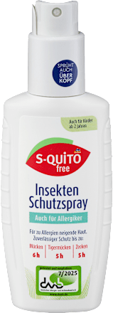 Insektenschutzspray sensitiv S-QUiTO free