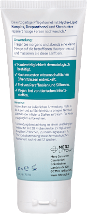 Fußcreme, Schrundensalbe Repair+ tetesept