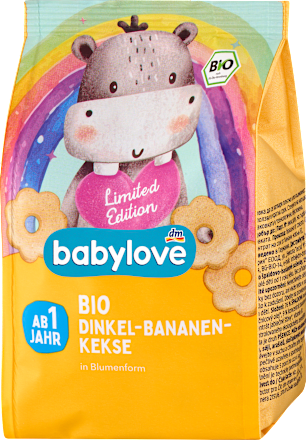 Био бисквити от спелта и банан, 1+ години babylove