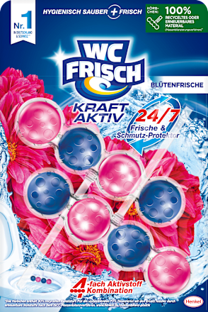 WC-Stein Kraft Aktiv Blütenfrische  WC-Frisch