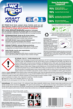 WC-Stein Kraft Aktiv Blütenfrische  WC-Frisch