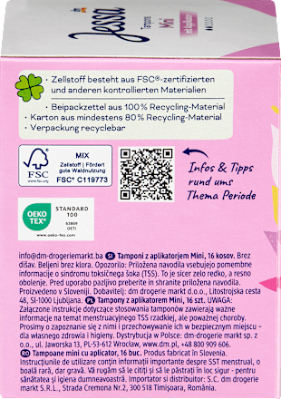 Tampons Applikator Mini Jessa