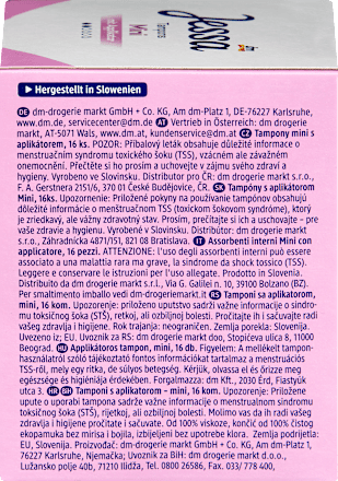 Tampons Applikator Mini Jessa