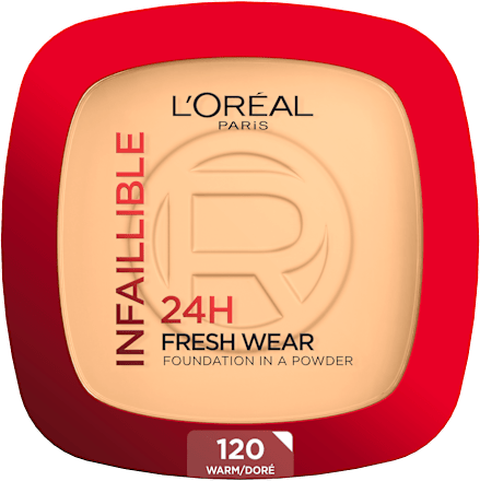 Pudră compactă Infaillible 24H Fresh Wear 120 L'ORÉAL PARiS
